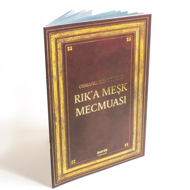 Osmanlı Son Dönemi Rik'a Meşk Mecmuası