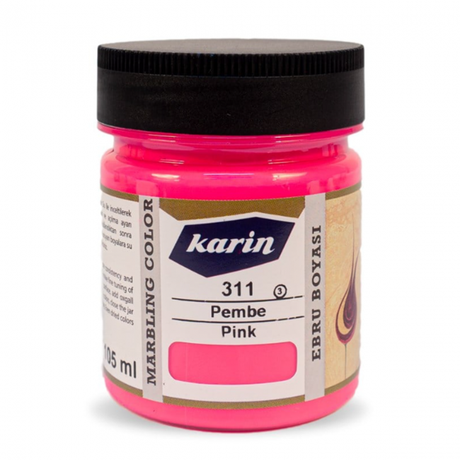 Ebru Boyası 311 Pembe 105 ml